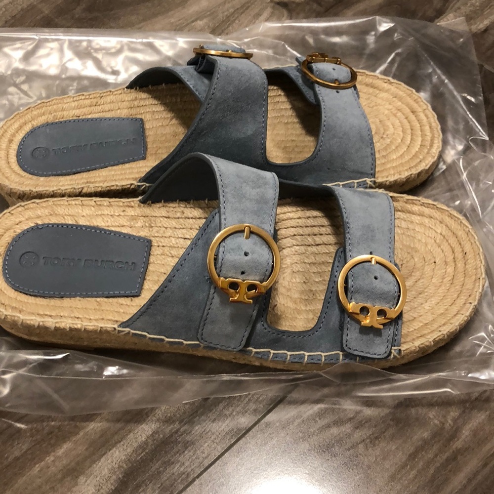 🔥LAST 2 PAIRS!!!!🔥TORY BURCH Selby Espadrille Sandal. - Picture 7 of 15